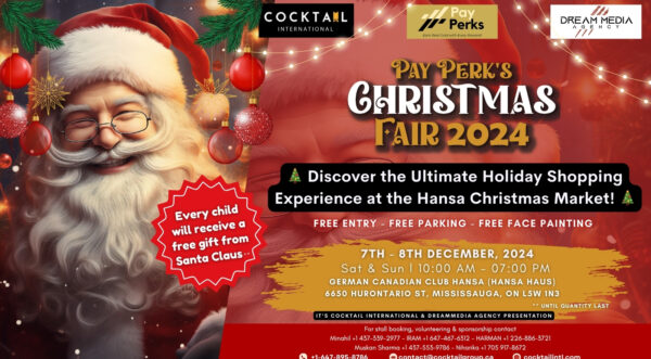 christmas fair banner